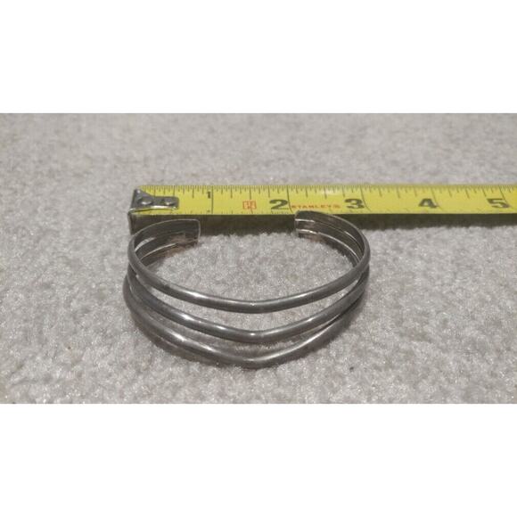 Sterling Silver 925 Adjustable Handmade Bracelet - Picture 5 of 6